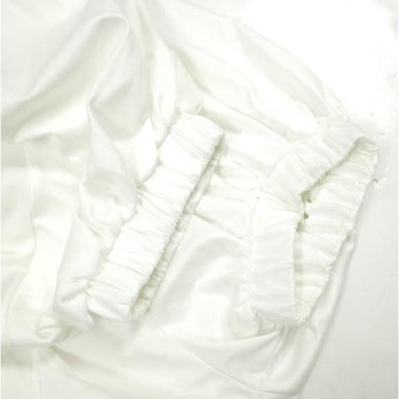 Drawer ドゥロワー 25SS 日本製 M.SUMMER2 ギャザーカラーカットソー