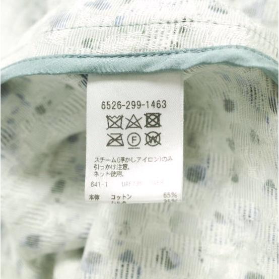 Drawer ドゥロワー 24SS 日本製 PRE2 フラワープリントリボンワンピース 6526-299-1463 36 Blue 花柄 ノースリーブ ドレス 定価160,600円 |  | 07