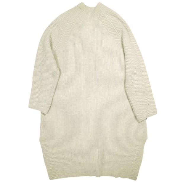 Drawer ドゥロワー 9Gアゼ編みロングカーディガン 6515-105-0422 Free BEIGE ウールカシミヤ ニット 定価97,900円 トップス g23666 |  | 01