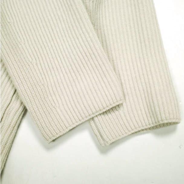 Drawer ドゥロワー 9Gアゼ編みロングカーディガン 6515-105-0422 Free BEIGE ウールカシミヤ ニット 定価97,900円 トップス g23666 |  | 05