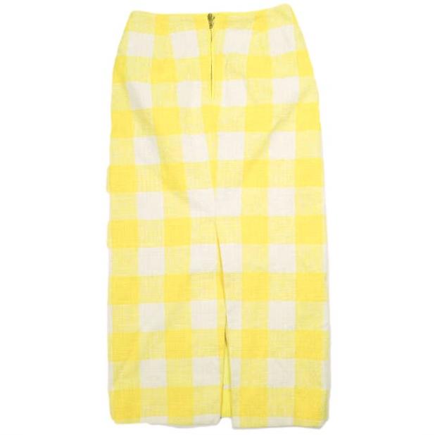 Drawer ドゥロワー 23SS 日本製 バックスリット ブロックチェック