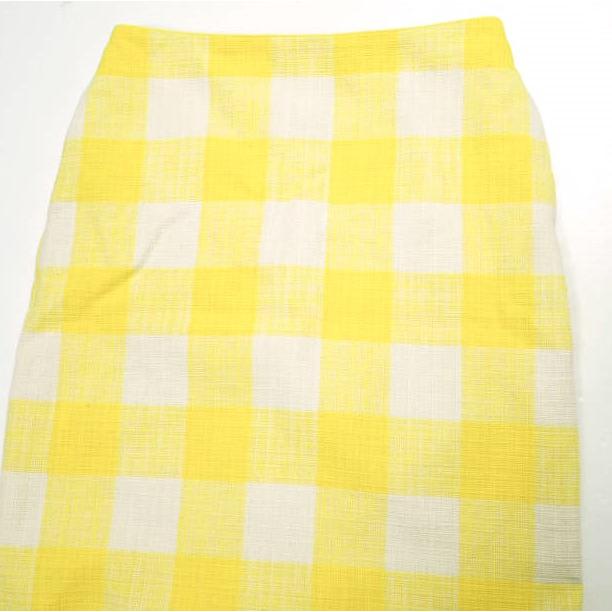 Drawer ドゥロワー 23SS 日本製 バックスリット ブロックチェック