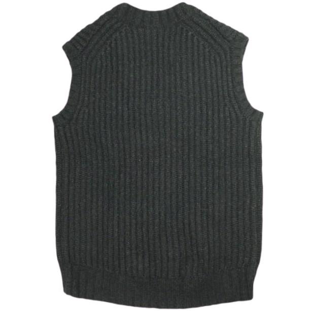 Drawer ドゥロワー 22AW 3G畔編みVネックニットベスト 6518-105-0496 1 チャコールグレー セーター プルオーバー 定価69,300円 g23680 |  | 01
