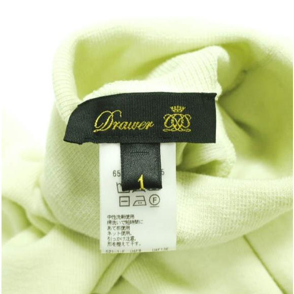 Drawer ドゥロワー 日本製 FALL1 ウールタートルネックカットソー 6512-299-0305 1 LIME セーター ニット プルオーバー 定価41,800円 |  | 03