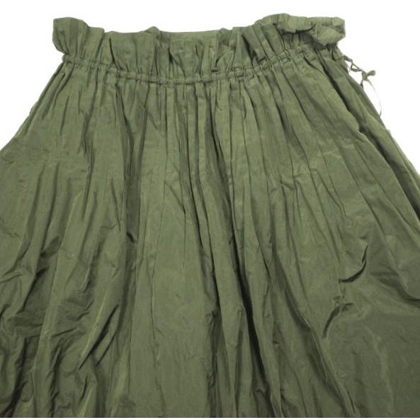 T-mat Masaki-Paris ティーマット マサキパリ 24AW 日本製 ギャザーロングスカート FMAT-241030 1 OLIVE Drawer ボトムス g23686 |  | 03