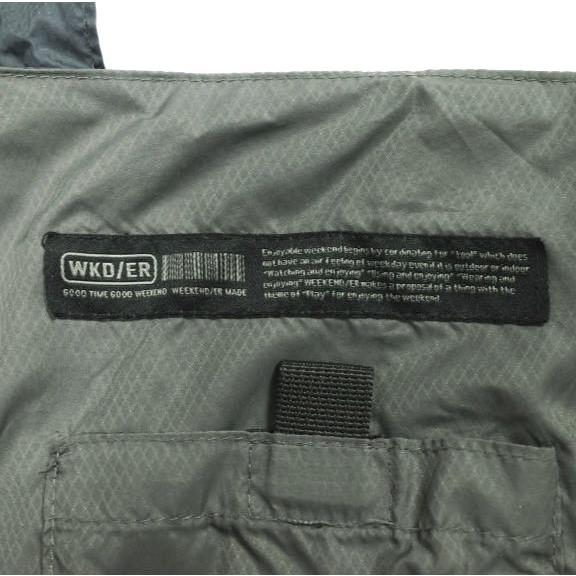 WEEKEND(ER) x BEAUTY＆YOUTH ウィークエンダー 別注 REVERSIBLE SHOULDER BAG リバーシブルショルダーバッグ MD.GRAY/NAVY カバン g23700 |  | 04