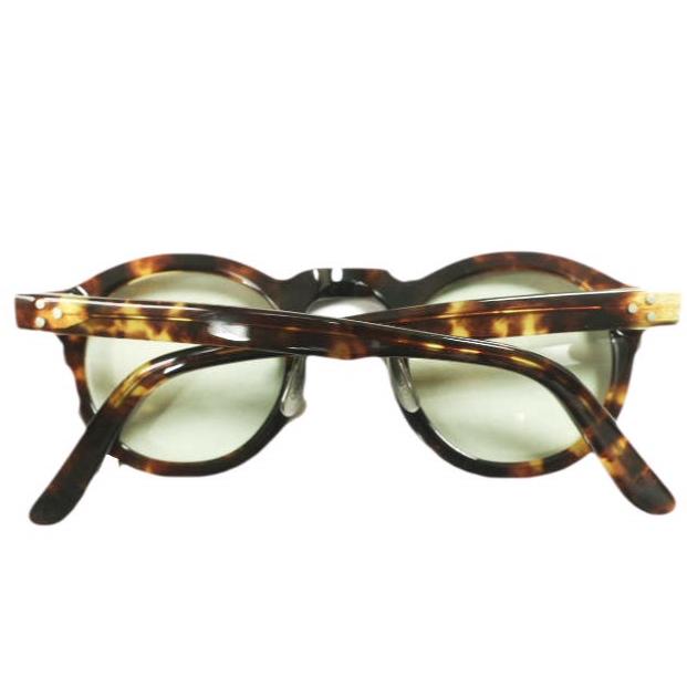 YELLOWS PLUS イエローズプラス 日本製 MARLON-S G.B.Gafas限定モデル Col.437 Asian Havana ラウンドシェイプ 45□25 眼鏡 メガネ |  | 01