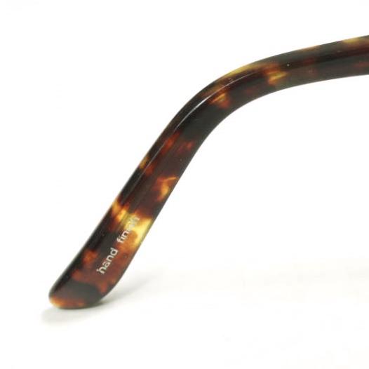 YELLOWS PLUS イエローズプラス 日本製 MARLON-S G.B.Gafas限定モデル Col.437 Asian Havana ラウンドシェイプ 45□25 眼鏡 メガネ |  | 07