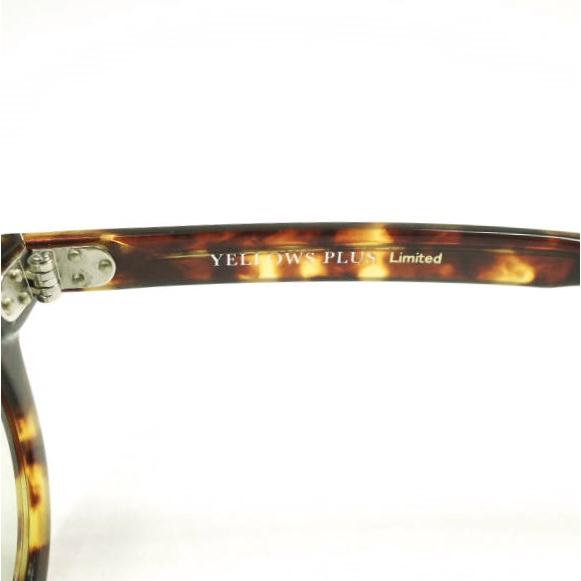 YELLOWS PLUS イエローズプラス 日本製 MARLON-S G.B.Gafas限定モデル Col.437 Asian Havana ラウンドシェイプ 45□25 眼鏡 メガネ |  | 08
