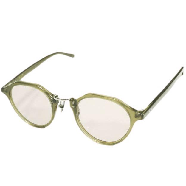 A.D.S.R. エーディーエスアール SATCHMO 11 サッチモ ボストンサングラス Clear Khaki/Sliver コンビ みちょぱ着用モデル 眼鏡 メガネ |  | 03