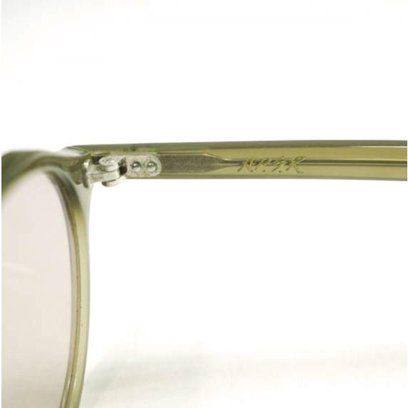 A.D.S.R. エーディーエスアール SATCHMO 11 サッチモ ボストンサングラス Clear Khaki/Sliver コンビ みちょぱ着用モデル 眼鏡 メガネ |  | 07