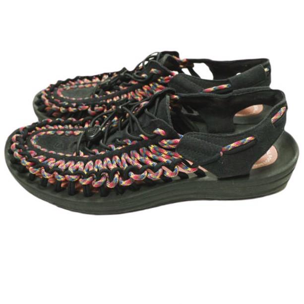 KEEN x BEAMS キーン ビームス 別注 7COLOR MULTI UNEEK ユニーク 1020779 US8.5(26.5cm) Black 編み込み アウトドア サンダル シューズ |  | 01