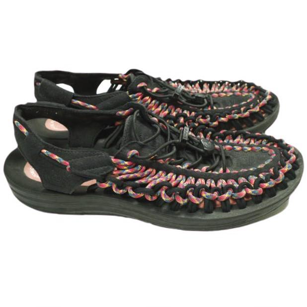 KEEN x BEAMS キーン ビームス 別注 7COLOR MULTI UNEEK ユニーク 1020779 US8.5(26.5cm) Black 編み込み アウトドア サンダル シューズ |  | 02