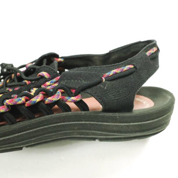 KEEN x BEAMS キーン ビームス 別注 7COLOR MULTI UNEEK ユニーク 1020779 US8.5(26.5cm) Black 編み込み アウトドア サンダル シューズ |  | 07