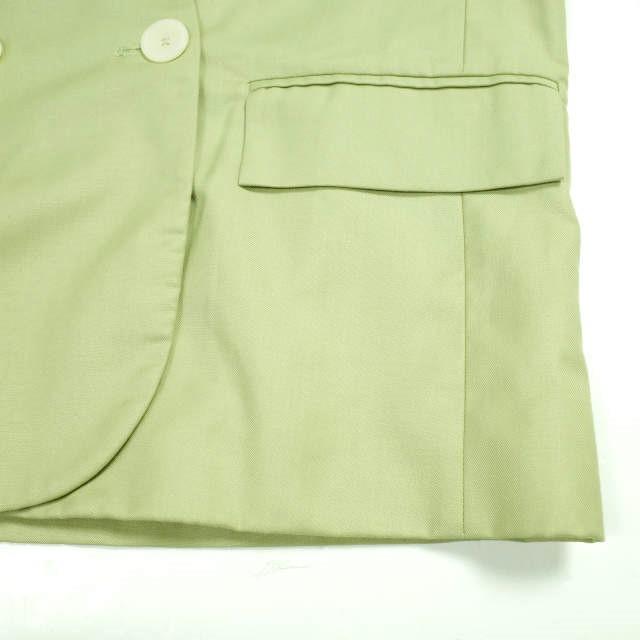 GHOSPELL ゴスペル ダブルブレストノースリーブブレザー 23GH03JKG069GRN S Light Green ジレ ノーカラー ベスト RAY BEAMS SISTER JANE |  | 05