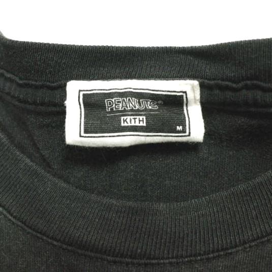 KITH NYC x PEANUTS キスニューヨークシティ ピーナッツ 25SS 別注 Kith Records Vintage Tee キスレコード ヴィンテージTシャツ M Black |  | 05