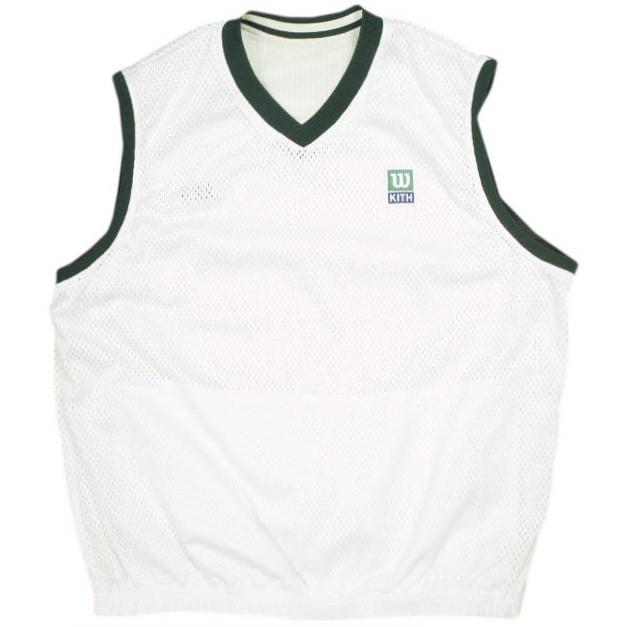 KITH NYC x wilson キスニューヨークシティ ウィルソン 25SS 別注 Dobby Reversible Vest ドビーリバーシブルベスト M Sandrift g23724 |  | 03