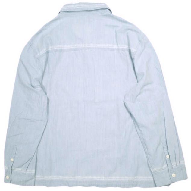 KITH NYC キスニューヨークシティ 25SS CHAMBLAY PATERSON SHIRT シャンブレーパターソンシャツ 25050060000920 M ライトインディゴ 長袖 |  | 01