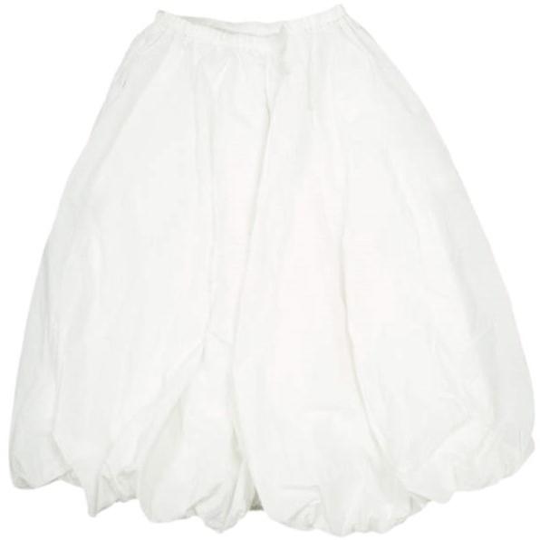 CITYSHOP シティショップ 25SS 日本製 TAFFETA BALLOON SKIRT タフタバルーンスカート 25060042828020 38 ホワイト ボトムス g23738 | 
