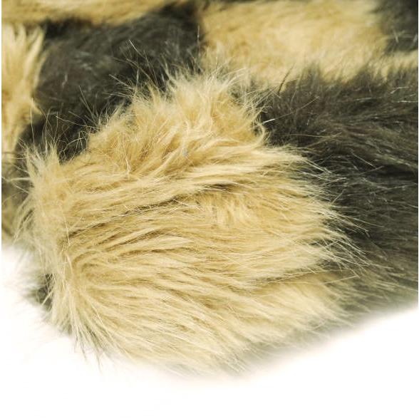 STAND STUDIO スタンドスタジオ LIZ FAUX FUR BAG チェッカーパターン フェイクファートートバッグ Brown ハンドバッグ CITYSHOP カバン |  | 06