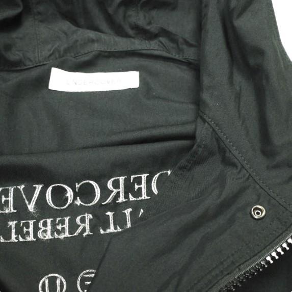 UNDERCOVER アンダーカバー 24SS 日本製 C/Nyギャバモッズコート UP1D4302-2 5 Black デタッチャブル アウター g23748 |  | 07