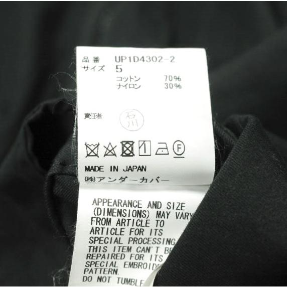 UNDERCOVER アンダーカバー 24SS 日本製 C/Nyギャバモッズコート UP1D4302-2 5 Black デタッチャブル アウター g23748 |  | 08