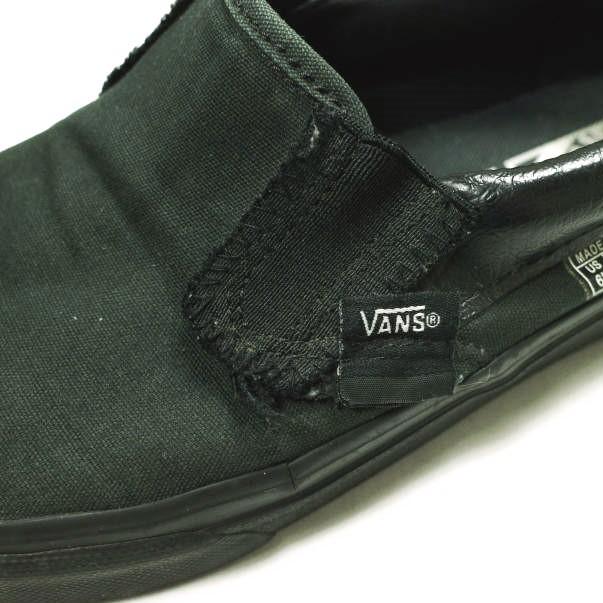 VANS x SSZ バンズ エスエスズィー 別注 REVERSE SLIPON リバーススリッポン US6.5(24.5cm) ブラック 裏VANS 反転 BEAMS SURF＆SK8 g23761 |  | 05