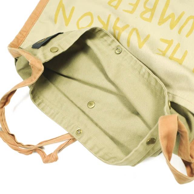 NAPRON x BEAMS BOY ナプロン 別注 コットンヘリンボーン ガーデニングエプロン KHAKI 3WAY ショルダーバッグ クッションカバー |  | 04