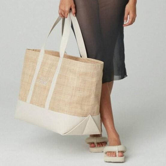 KITH NYC キスニューヨークシティ Straw Tote Bag ストロートート