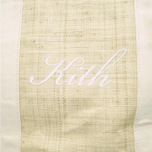 KITH NYC キスニューヨークシティ Straw Tote Bag ストロートートバッグ KHW4054-210 Natural カバン【中古】【KITH NYC】 KITH NYC キスニューヨークシティ Straw Tote Bag ストロートート