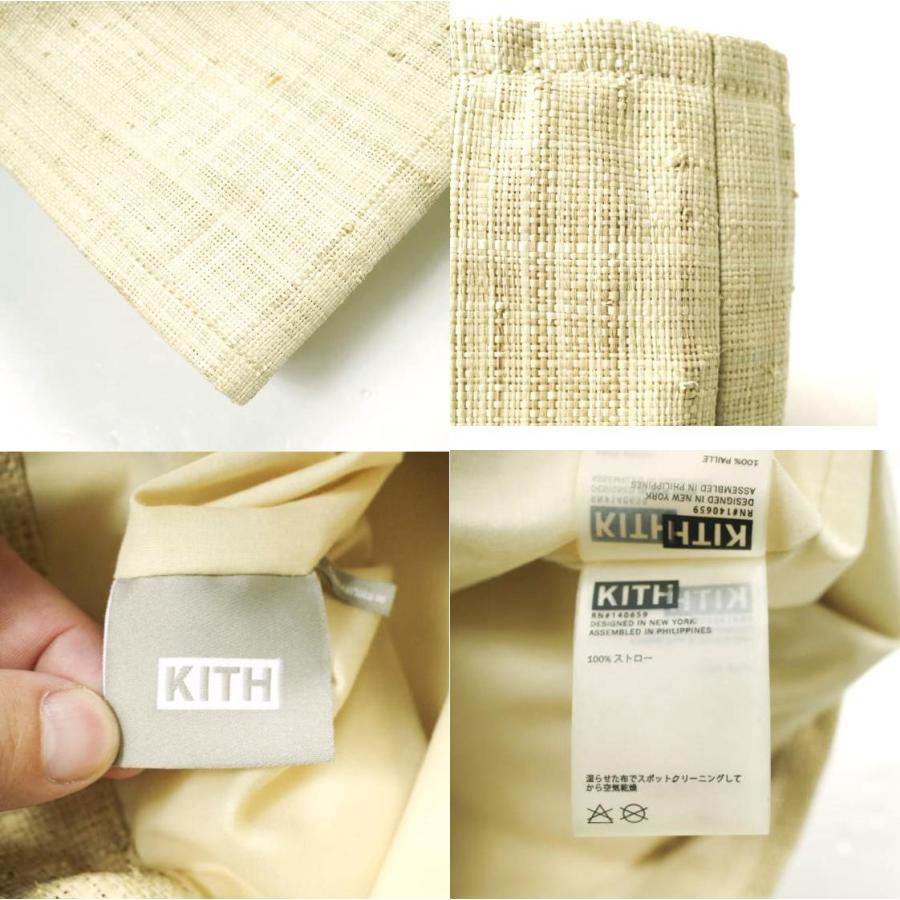 KITH NYC キスニューヨークシティ Straw Tote Bag ストロートート