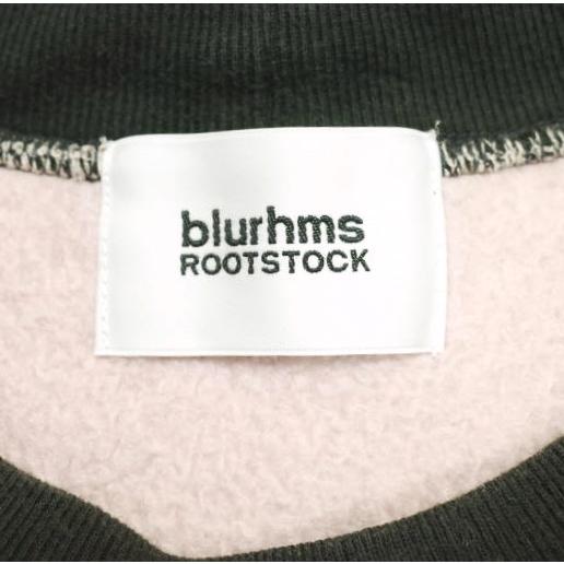 blurhms ROOTSTOCK x BEAUTY＆YOUTH ブラームス 別注 Back Fleece Sweat Crew-neck P/O 裏起毛 クルーネックスウェット ROOTS-F207-BY 4 |  | 02