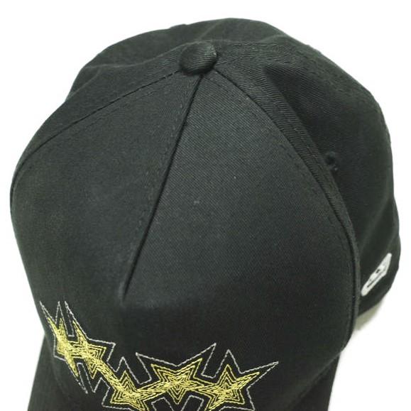 Cody Sanderson x NEW ERA コディサンダーソン ニューエラ 別注 9FORTYTM D-Frame スター刺繍 5パネルベースボールキャップ BLACK 帽子 |  | 03