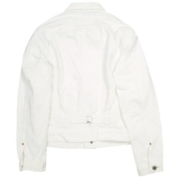 RRL ダブルアールエル LIMITED EDITION セルビッジトラッカージャケット MNRROTW16020153100 XS WHITE Double RL 2nd デニムジャケット |  | 01