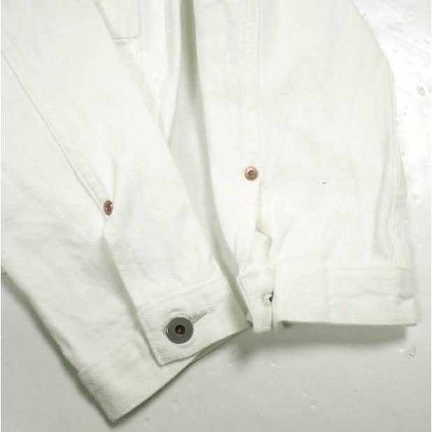 RRL ダブルアールエル LIMITED EDITION セルビッジトラッカージャケット MNRROTW16020153100 XS WHITE Double RL 2nd デニムジャケット |  | 05