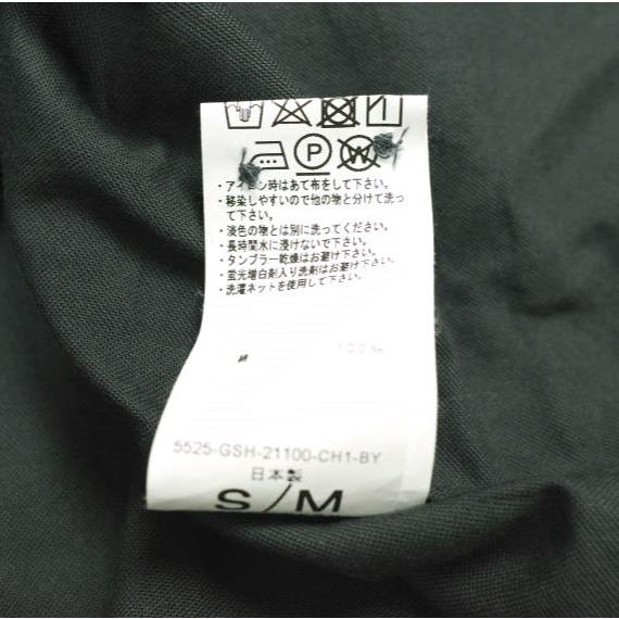 5525gallery x BEAUTY＆YOUTH 5525ギャラリー 21SS OX BD SHIRT オーバーサイズオックスフォードボタンダウンシャツ S/M グレー g23835 |  | 07
