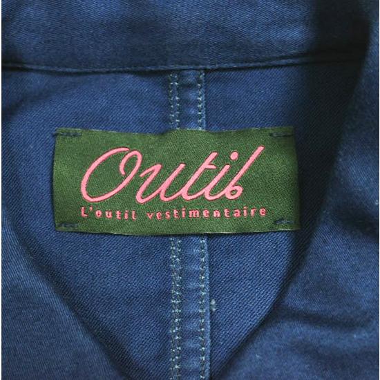 OUTIL ウティ 日本製 インディゴ染め コットンモールスキンカバーオール 1 Indigo ジャケット アウター g23848 |  | 05