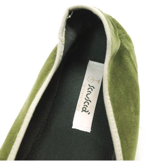 Sciuscia シューシャ イタリア製 TRAGARA ベルベット カンフーシューズ 40(25cm) リーフxフォグ(グリーン) ベロア シューズ g23852 |  | 05