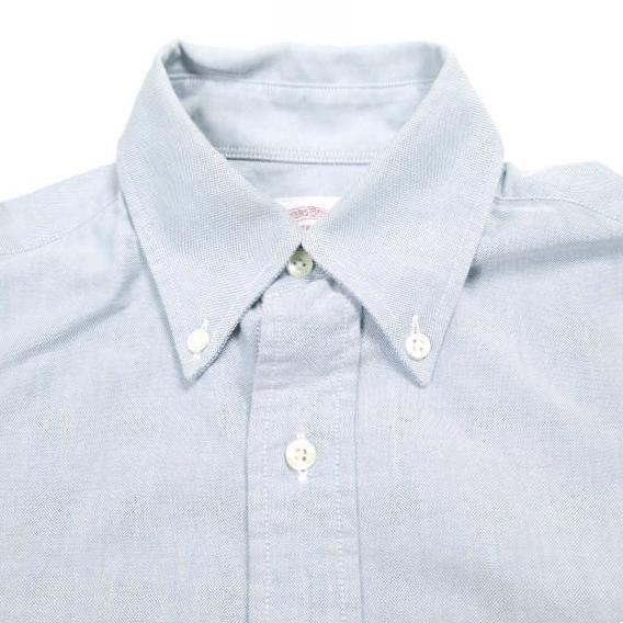 Brooks Brothers ブルックスブラザーズ アメリカ製 MAKERS オックスフォードボタンダウンシャツ MADE IN USA XS サックスブルー 長袖 BD |  | 03