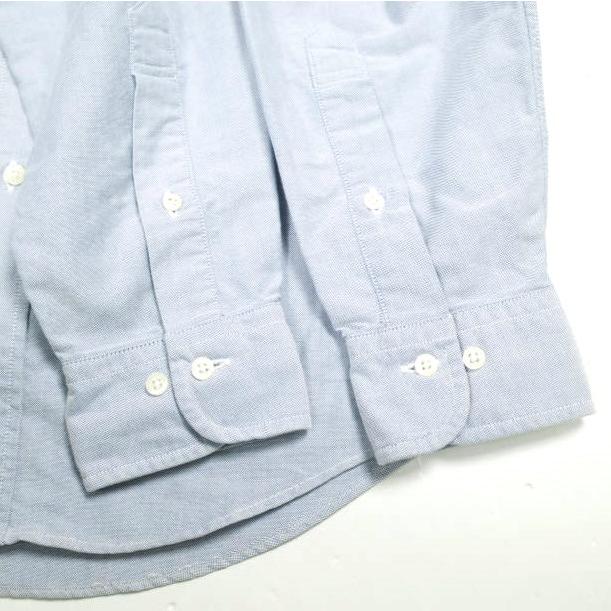 Brooks Brothers ブルックスブラザーズ アメリカ製 MAKERS オックスフォードボタンダウンシャツ MADE IN USA XS サックスブルー 長袖 BD |  | 04