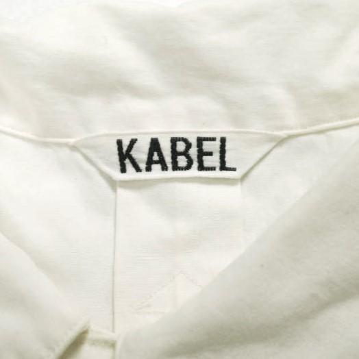 KABEL カベル 日本製 プルオーバーロングシャツ KL0320-01-1108VC 3 WHITE 長袖 トップス g23866 |  | 02