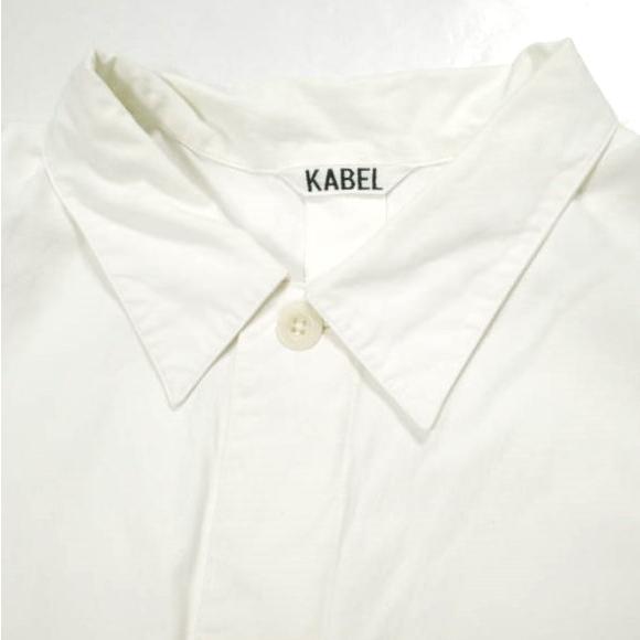KABEL カベル 日本製 プルオーバーロングシャツ KL0320-01-1108VC 3 WHITE 長袖 トップス g23866 |  | 03