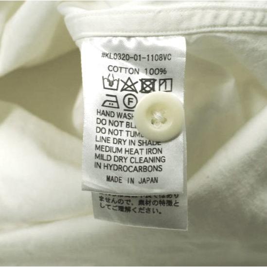 KABEL カベル 日本製 プルオーバーロングシャツ KL0320-01-1108VC 3 WHITE 長袖 トップス g23866 |  | 06