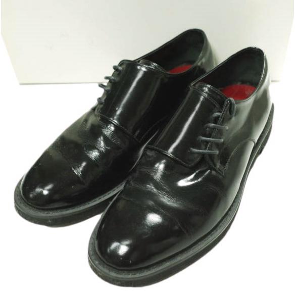 PLUSON SHOE SUPPLY プラソンシューサプライ 日本製 パテントレザーシューズ 38(24.5cm) BLACK FOR LADIES 革靴 エナメル シューズ g23871 | 