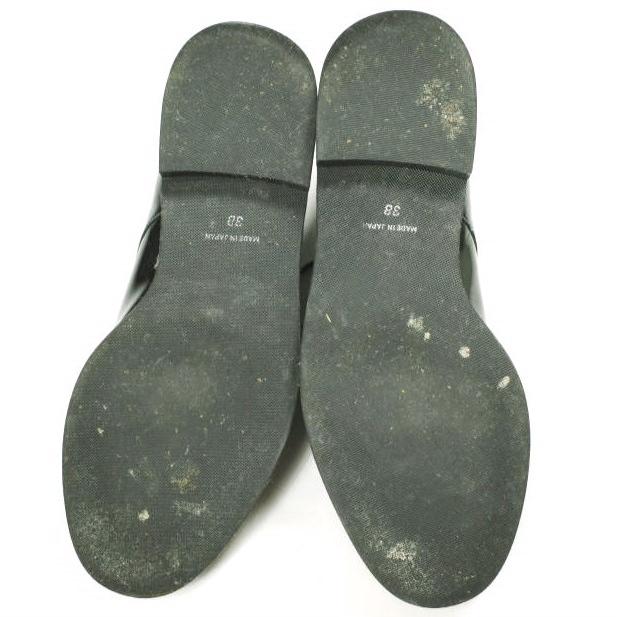 PLUSON SHOE SUPPLY プラソンシューサプライ 日本製 パテントレザーシューズ 38(24.5cm) BLACK FOR LADIES 革靴 エナメル シューズ g23871 |  | 08