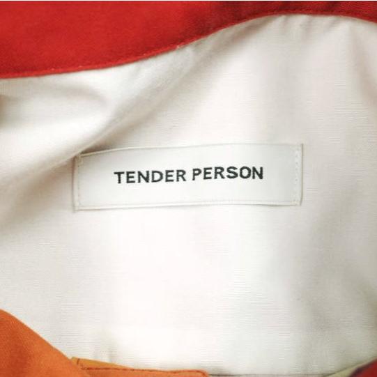 TENDER PERSON テンダーパーソン 22SS 日本製 THERMOGRAPHY SHIRT MORING サーモグラフィー オーバーサイズシャツ GB-TO-4202 4 半袖 |  | 07