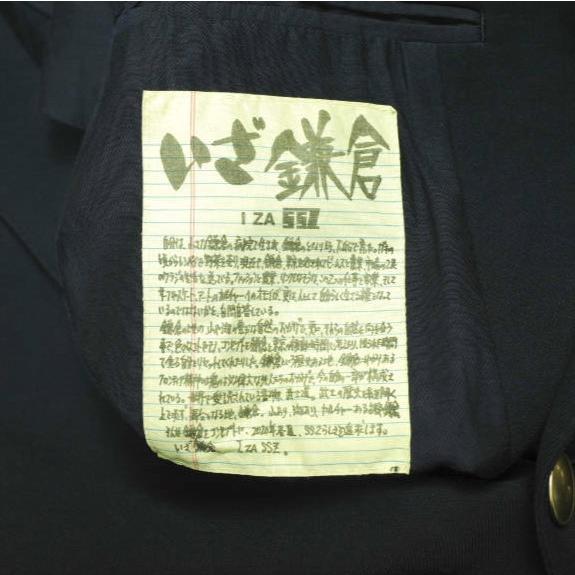 新品 SSZ いざ鎌倉 BLAZER JACKET ブレザー ジャケット SSZ エスエスズィー 20SS BLAZER JACKET 金ボタン オーバーサイズ