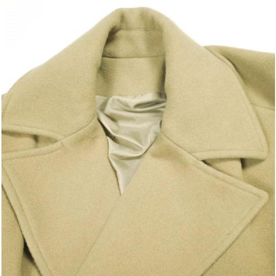 UN ユーエヌ 21AW Firsthand x is-ness DOUBLE COAT ウールダブルコート 214-73504 M BEIGE アウター g23887 |  | 03