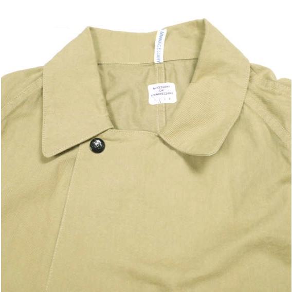 Necessary or unnecessary ネセサリーオアアンネセサリー 日本製 FIRE COAT ファイヤーコート 90011200 2 BEIGE NOUN マンボラマ アウター |  | 04