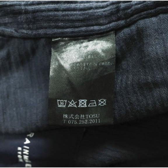 RAINMAKER レインメーカー 日本製 コーデュロイオーバーパンツ RM172-012 Free NAVY KYOTO ワイド バギー イージー ボトムス g23897 |  | 08